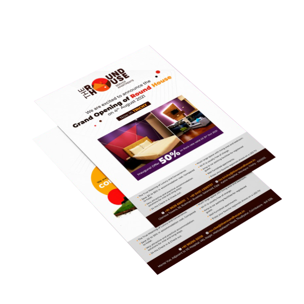 Pamphlet Printing in Coimbatore | Sigma Print